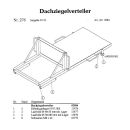 Geda Dachziegelverteiler / Modulverteiler aus Aluminium