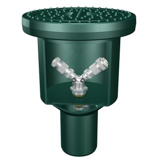 GreenLife Wasseranschluss-Set &quot;Wasseranschu&szlig;box&quot; aus Kunststoff